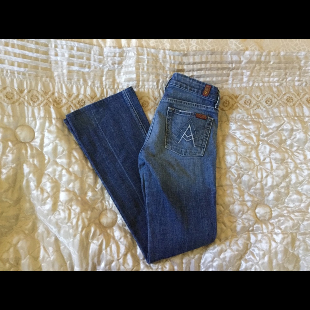 7 for all mankind jeans size 25
